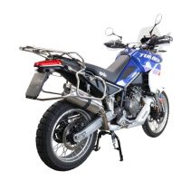 GPR exhaust compatible with  Bmw R1200GS - Adventure 2017-2018, Dual Inox, Slip-on exhaust including removable db killer and link pipe 