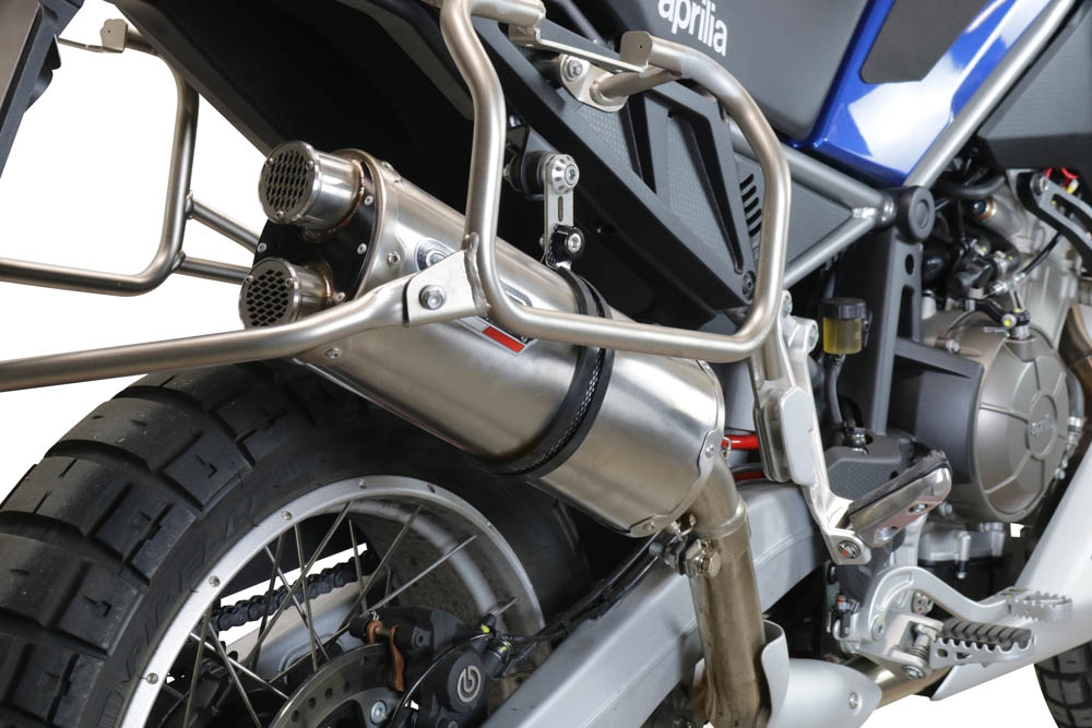 GPR exhaust compatible with  Bmw R1200GS 2017-2018, Dual Inox, Slip-on exhaust including removable db killer and link pipe 