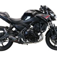 GPR exhaust compatible with  Kawasaki Z-650 2017-2020, Gpe Ann. Poppy, Full system exhaust, including removable db killer 