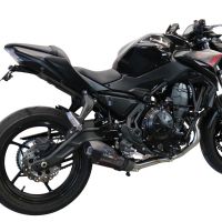 GPR exhaust compatible with  Kawasaki Z-650 2017-2020, Gpe Ann. Poppy, Full system exhaust, including removable db killer 