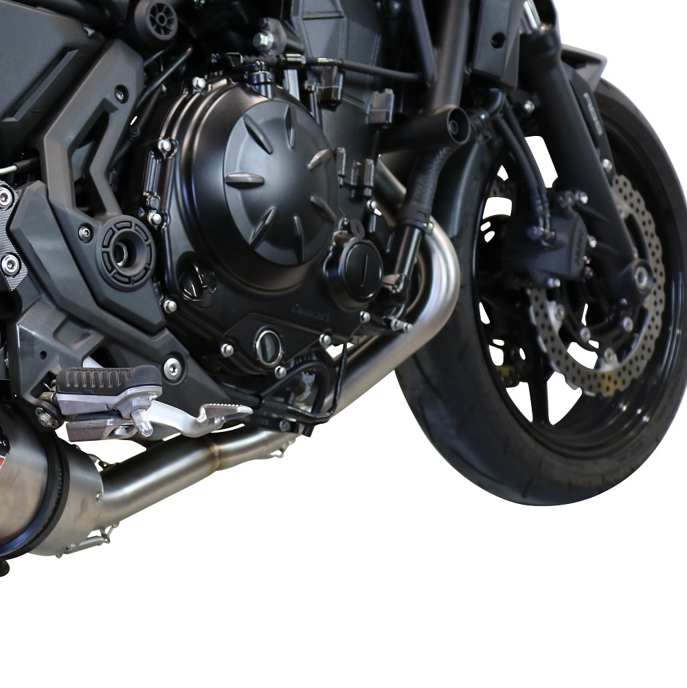 GPR exhaust compatible with  Kawasaki Z-650 2017-2020, Albus Evo4, Full system exhaust, including removable db killer 