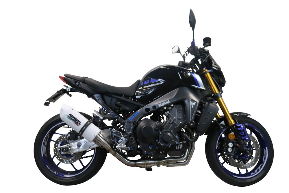 GPR exhaust compatible with  Yamaha FJ-09 2021-2023, Albus Evo4, Full system exhaust, including removable db killer 