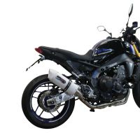 GPR exhaust compatible with  Yamaha XSR900 2022-2023, Albus Evo4, Full system exhaust, including removable db killer 