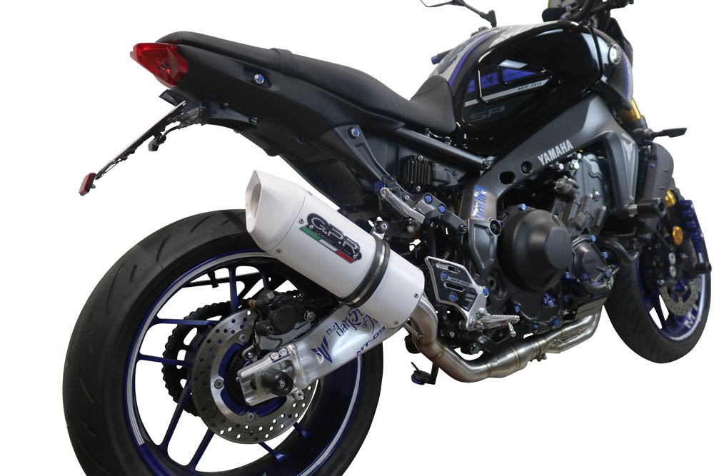 GPR exhaust compatible with  Yamaha FJ-09 2021-2023, Albus Evo4, Full system exhaust, including removable db killer 