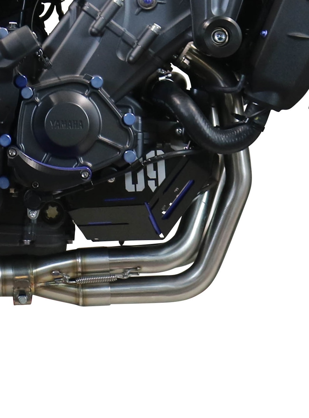 GPR exhaust compatible with  Yamaha XSR900 2022-2023, Gpe Ann. titanium, Full system exhaust, including removable db killer 