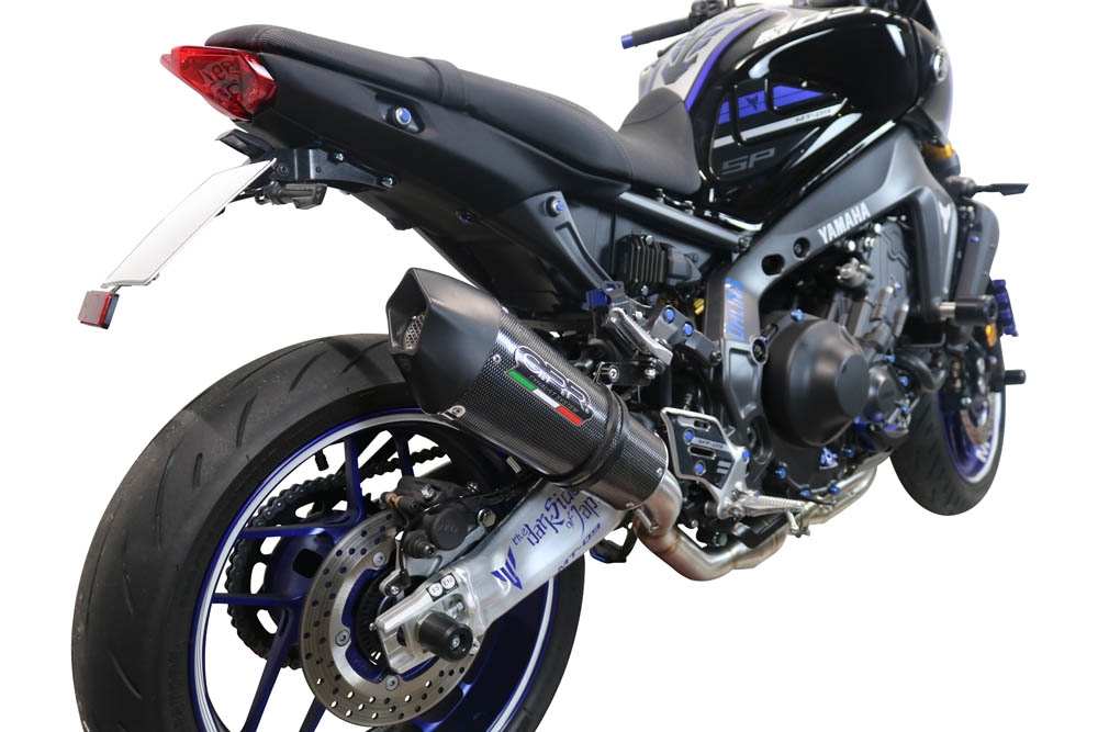 GPR exhaust compatible with  Yamaha FJ-09 2021-2023, Gpe Ann. Poppy, Full system exhaust, including removable db killer 