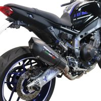 GPR exhaust compatible with  Yamaha FJ-09 2021-2023, Gpe Ann. Poppy, Full system exhaust, including removable db killer 