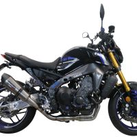 GPR exhaust compatible with  Yamaha FJ-09 2021-2023, Gpe Ann. titanium, Full system exhaust, including removable db killer 