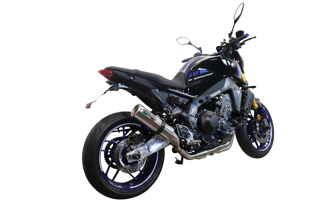 GPR exhaust compatible with  Yamaha FJ-09 2021-2024, M3 Inox , Full system exhaust, including removable db killer 