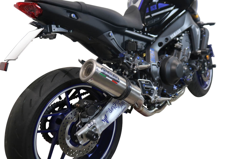 GPR exhaust compatible with  Yamaha FJ-09 2021-2024, M3 Inox , Full system exhaust, including removable db killer 