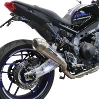 GPR exhaust compatible with  Yamaha FJ-09 2021-2024, Powercone Evo, Full system exhaust, including removable db killer 