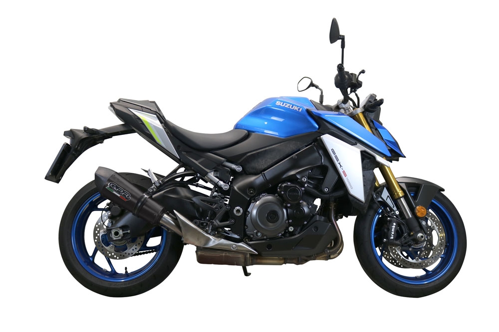 GPR exhaust compatible with  Suzuki GSX-S 1000F 2015-2016, Gpe Ann. titanium, Full system exhaust, including removable db killer  