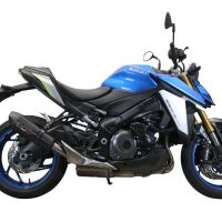 GPR exhaust compatible with  Suzuki GSX-S1000GT 2017-2020, Gpe Ann. titanium, Full system exhaust, including removable db killer  