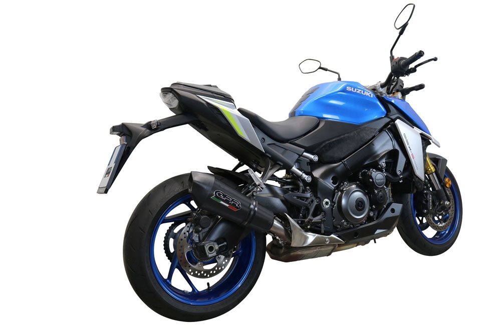 GPR exhaust compatible with  Suzuki GSX-S950 2017-2020, Gpe Ann. titanium, Full system exhaust, including removable db killer  