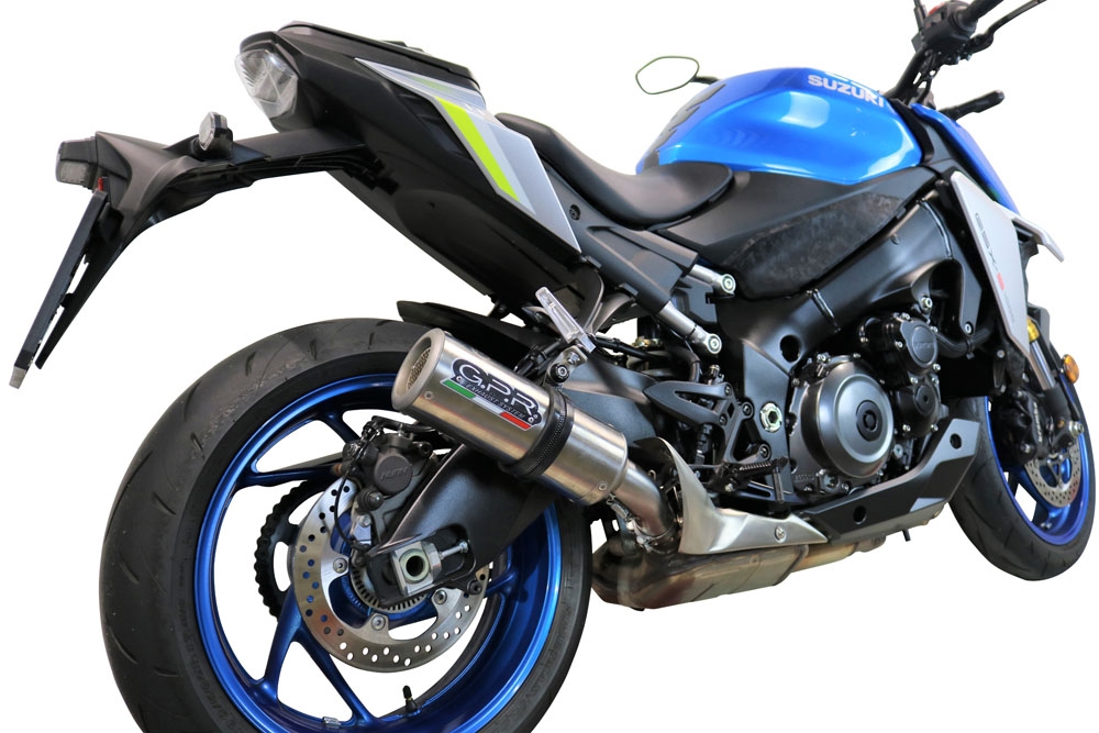 GPR exhaust compatible with  Suzuki GSX-S950 2017-2020, M3 Inox , Full system exhaust, including removable db killer  