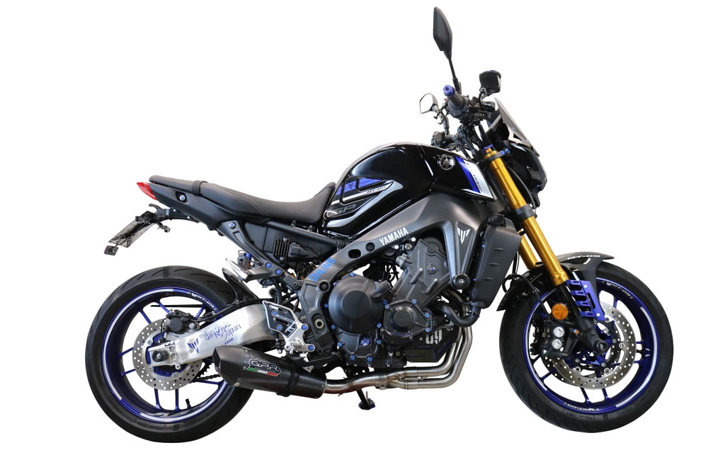 GPR exhaust compatible with  Yamaha XSR900 2022-2023, Gpe Ann. Poppy, Full system exhaust, including removable db killer 