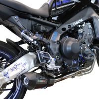 GPR exhaust compatible with  Yamaha FJ-09 2021-2024, Gpe Ann. Poppy, Full system exhaust, including removable db killer 