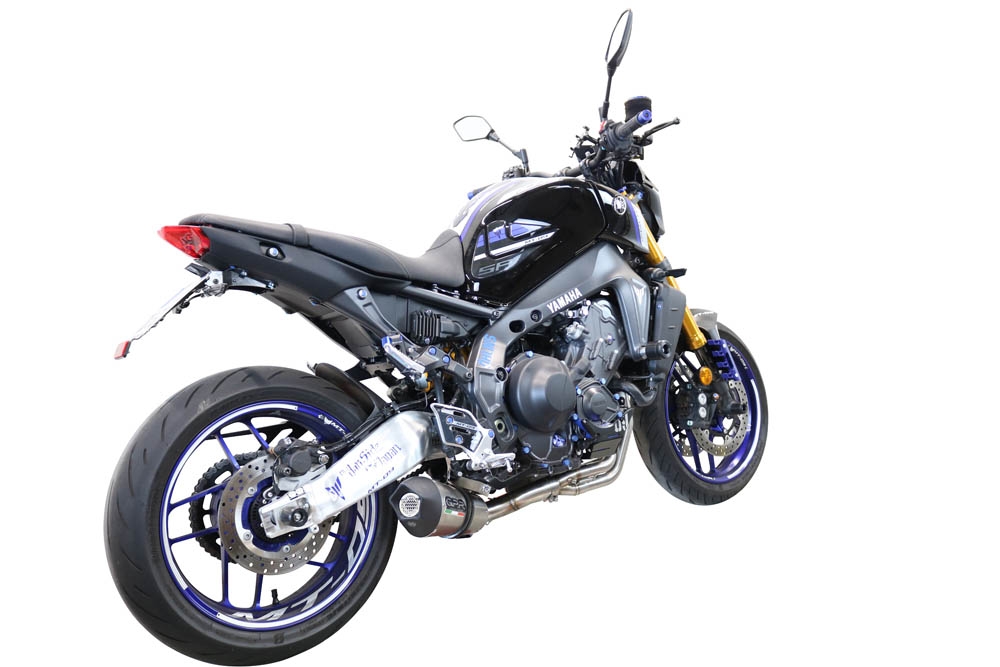 GPR exhaust compatible with  Yamaha XSR900 2022-2023, Gpe Ann. titanium, Full system exhaust, including removable db killer 