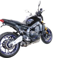 GPR exhaust compatible with  Yamaha XSR900 2022-2023, Gpe Ann. titanium, Full system exhaust, including removable db killer 