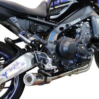 GPR exhaust compatible with  Yamaha FJ-09 2021-2024, M3 Inox , Full system exhaust, including removable db killer 