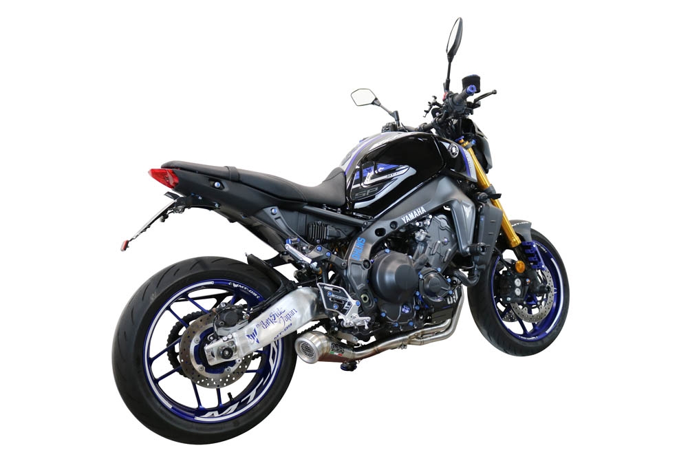 GPR exhaust compatible with  Yamaha XSR900 2022-2023, Powercone Evo, Full system exhaust, including removable db killer 