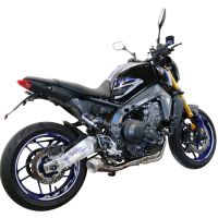 GPR exhaust compatible with  Yamaha FJ-09 2021-2024, Powercone Evo, Full system exhaust, including removable db killer 