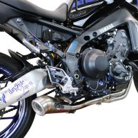 GPR exhaust compatible with  Yamaha FJ-09 2021-2024, Powercone Evo, Full system exhaust, including removable db killer 