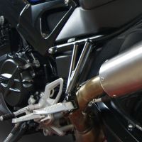 GPR exhaust compatible with  Bmw F800R 2017-2019, M3 Titanium Natural, Slip-on exhaust including removable db killer and link pipe 