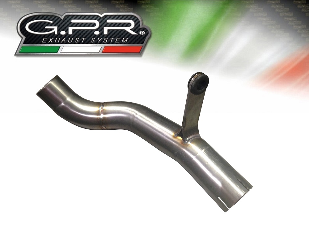 GPR exhaust compatible with  Bmw F850GS - Adventure 2018-2020, Albus Evo4, Slip-on exhaust including removable db killer and link pipe 