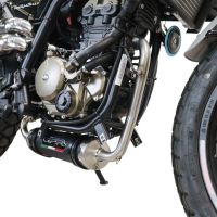 GPR exhaust compatible with  F.B. Mondial Hps 125 2018-2020, Decatalizzatore, Decat pipe 