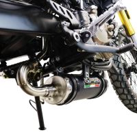 GPR exhaust compatible with  F.B. Mondial Hps 125 2018-2020, Decatalizzatore, Decat pipe 