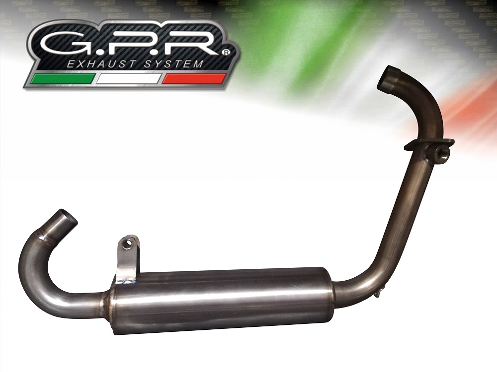 GPR exhaust compatible with  F.B. Mondial Hps 300 2018-2019, F205, Full system exhaust 