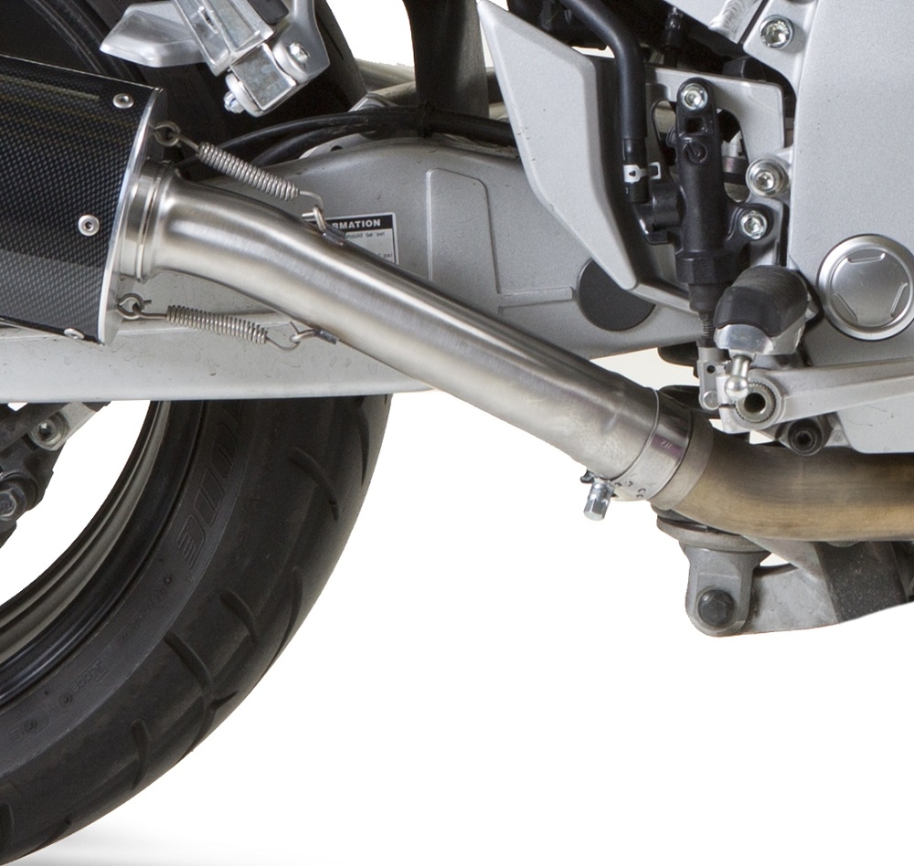 GPR exhaust compatible with  Yamaha FJR1300 2006-2016, Furore Nero, Dual slip-on including removable db killers and link pipes 