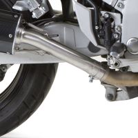 GPR exhaust compatible with  Yamaha FJR1300 2017-2020, GP Evo4 Titanium, Dual slip-on including removable db killers and link pipes 