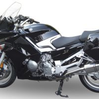 GPR exhaust compatible with  Yamaha FJR1300 2017-2020, Trioval, Dual slip-on including removable db killers and link pipes 