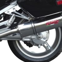 GPR exhaust compatible with  Yamaha FJR1300 2006-2016, Trioval, Dual slip-on including removable db killers and link pipes 