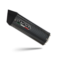 GPR exhaust compatible with  Benelli Bn 125 2021-2024, Furore Evo4 Poppy, Full system exhaust, including removable db killer 