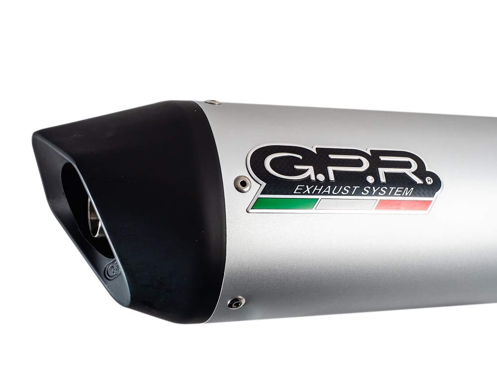 GPR exhaust compatible with  Tuning TUNING 1980-2021, Furore alluminio, Universal silencer, without link pipe 