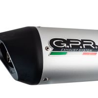 GPR exhaust compatible with  Tuning TUNING 1980-2021, Furore alluminio, Universal silencer, without link pipe 