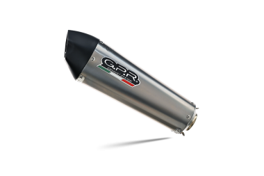 GPR exhaust compatible with  Suzuki SV650 SV650S 2003-2010, Gpe Ann. titanium, Mid-Full system exhaust including removable db killer 