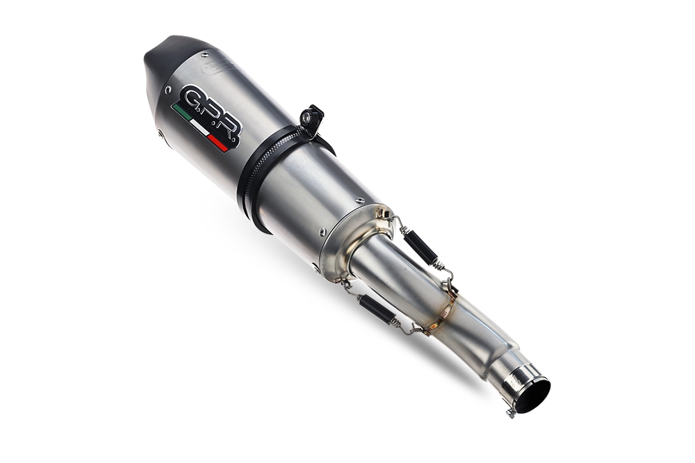 GPR exhaust compatible with  Suzuki SV650 SV650S 2003-2010, Gpe Ann. titanium, Mid-Full system exhaust including removable db killer 