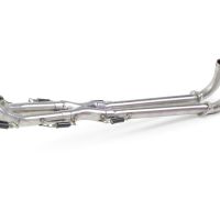 GPR exhaust compatible with  Yamaha T-Max 530 2012-2016, Gpe Ann. Poppy, Full system exhaust, including removable db killer 