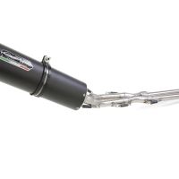 GPR exhaust compatible with  Yamaha T-Max 530 2012-2016, Furore Nero, Full system exhaust, including removable db killer 