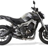 GPR exhaust compatible with  Yamaha FZ-09 2017-2020, Gpe Ann. Poppy, Full system exhaust, including removable db killer 