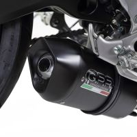 GPR exhaust compatible with  Yamaha FZ-09 2017-2020, Furore Evo4 Nero, Full system exhaust, including removable db killer 