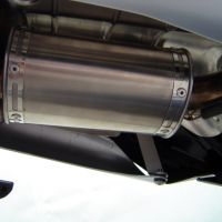 GPR exhaust compatible with  Suzuki GSR600 2006-2011, Titanium Oval , Slip-on exhaust including removable db killer and link pipe 