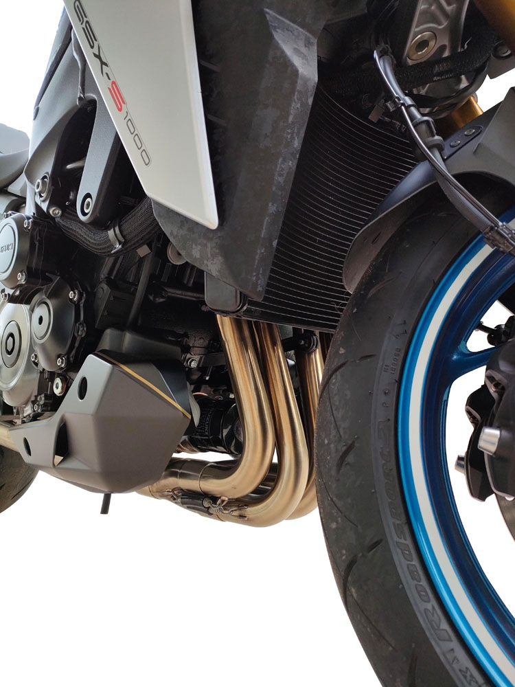 GPR exhaust compatible with  Suzuki GSX-S950 2015-2016, Furore Nero, Full system exhaust, including removable db killer  