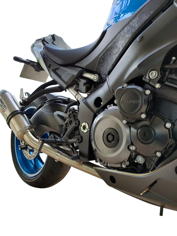 GPR exhaust compatible with  Suzuki GSX-S950 2015-2016, Gpe Ann. titanium, Full system exhaust, including removable db killer  