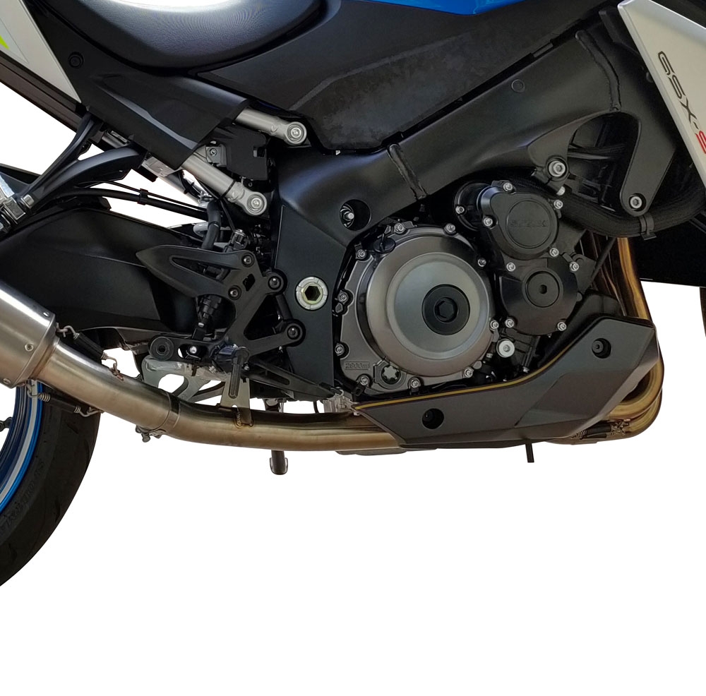 GPR exhaust compatible with  Suzuki GSX-S1000 2017-2020, Albus Ceramic, Full system exhaust, including removable db killer  