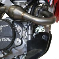 GPR exhaust compatible with  Honda CRF450R/RX 2020-2020, Pentacross Inox, Full system exhaust, including dual silencers, removable db killers/spark arrestors 